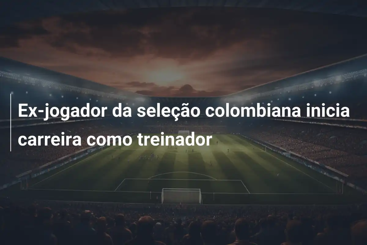 Ex-jogador da seleção colombiana inicia carreira como treinador