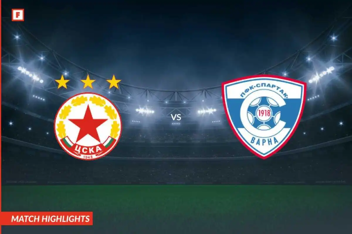 CSKA Sdiia - Spartak Varna gol e momenti salienti
