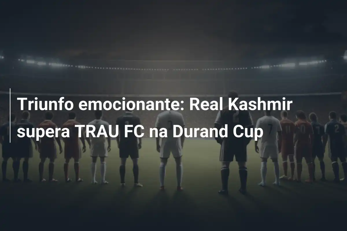 Triunfo emocionante: Real Kashmir supera TRAU FC na Durand Cup