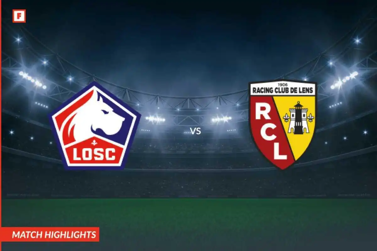 Lille OSC - RC Lens mål og høydepunkter