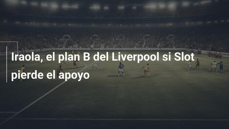 Iraola, el plan B del Liverpool si Slot pierde el apoyo