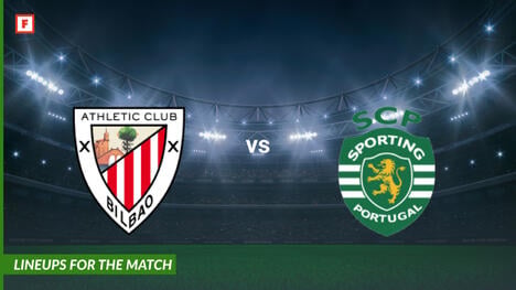 อัตเลติกเดบิลบาโอ ปะทะ Sporting Clube de Portugal: รายชื่อผู้เล่นสำหรับการแข่งขัน