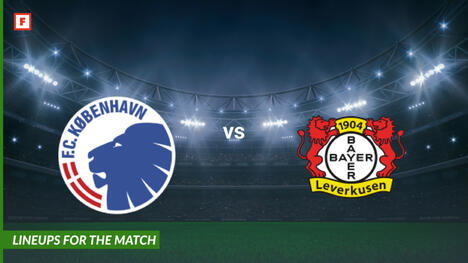 Copenhague contre Bayer 04 : compositions pour le match