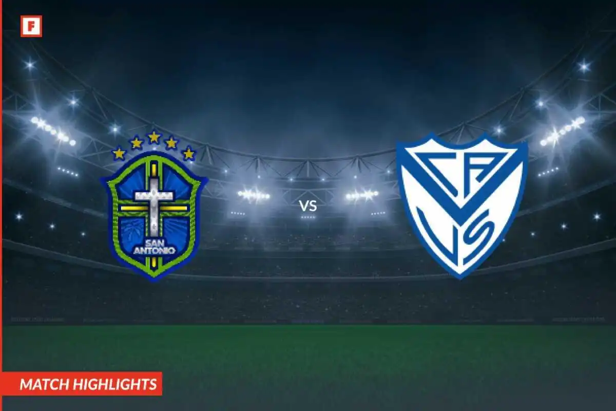 San Antonio Bulo Bulo - Velez Sarsfield gol e momenti salienti