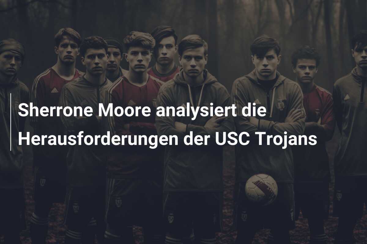 Sherrone Moore analysiert die Herausforderungen der USC Trojans