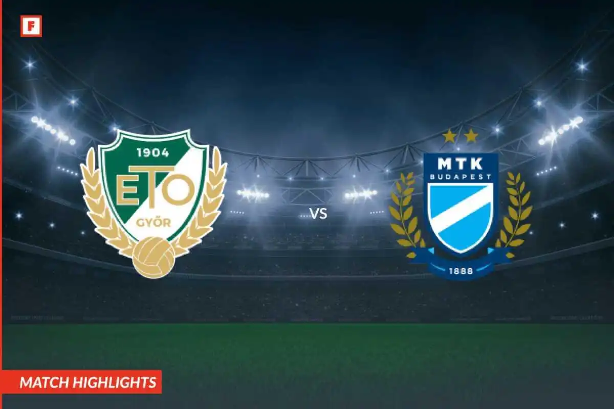 Győri ETO - MTK Budapest gol e momenti salienti