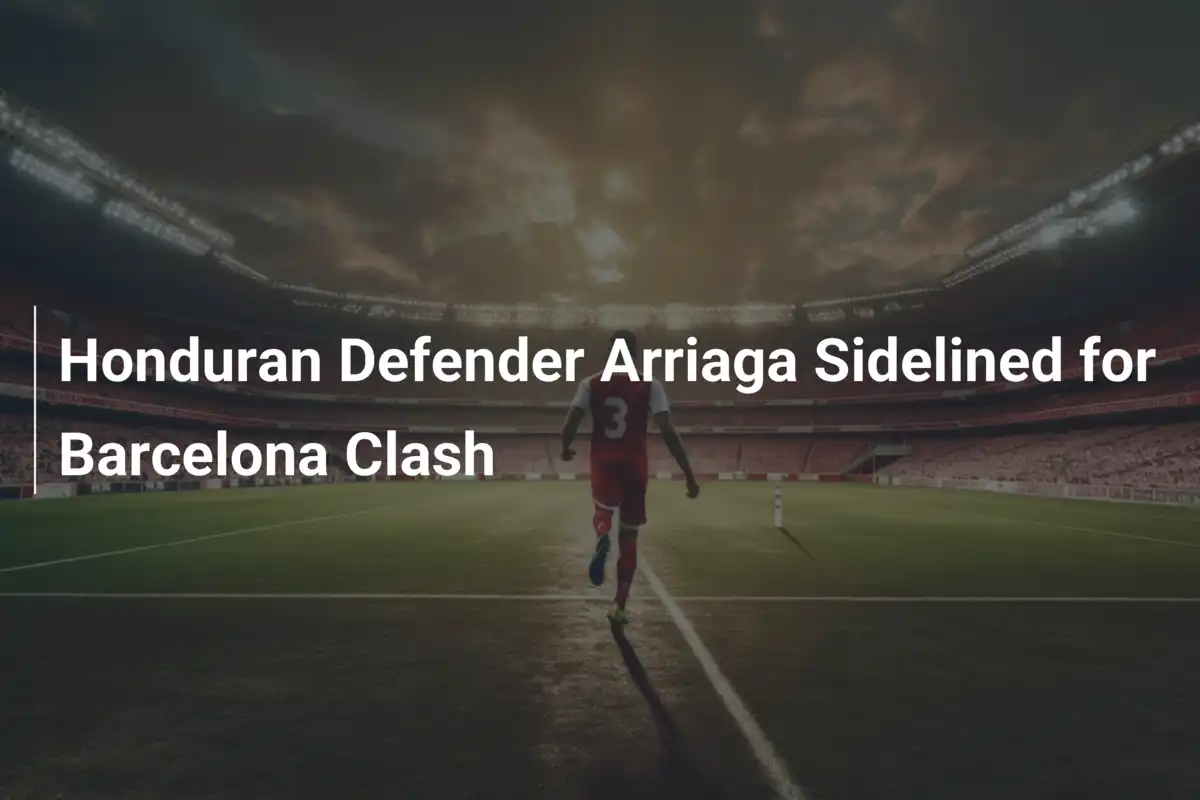 Arriaga, rempart hondurien de Levante, forfait contre Barcelone
