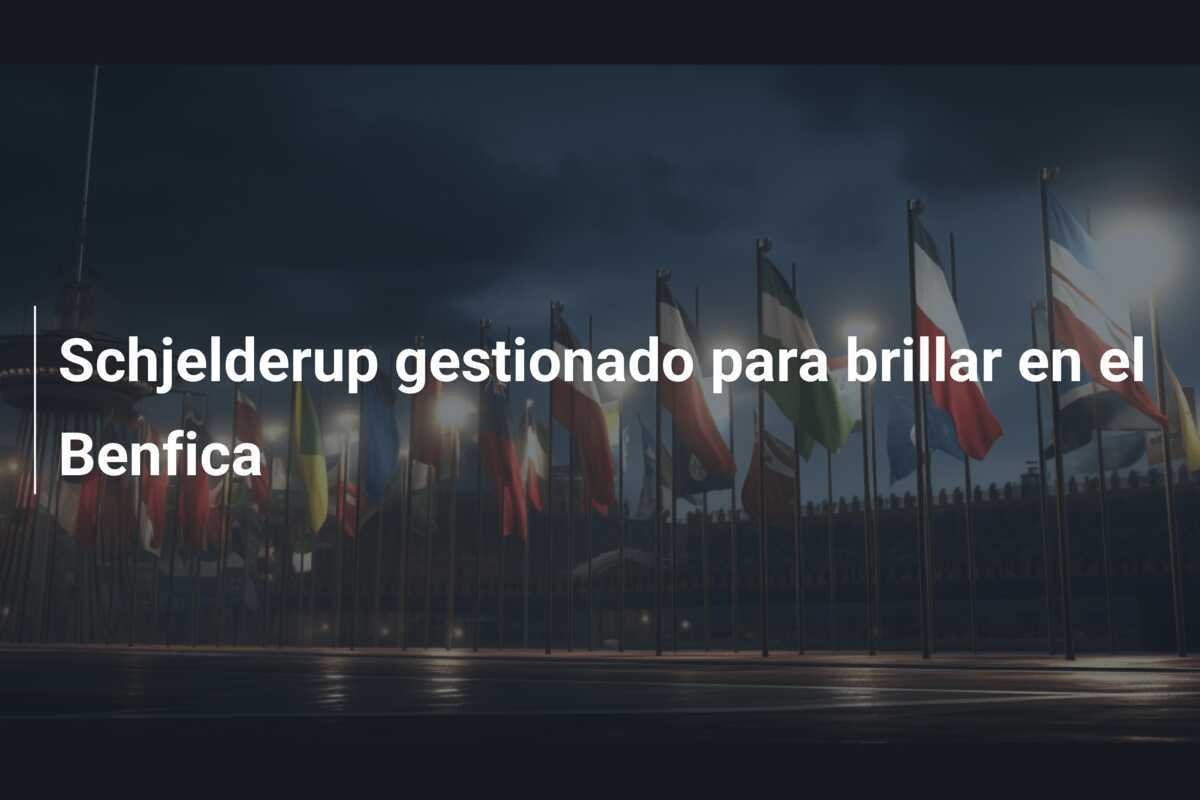 Schjelderup gestionado para brillar en el Benfica