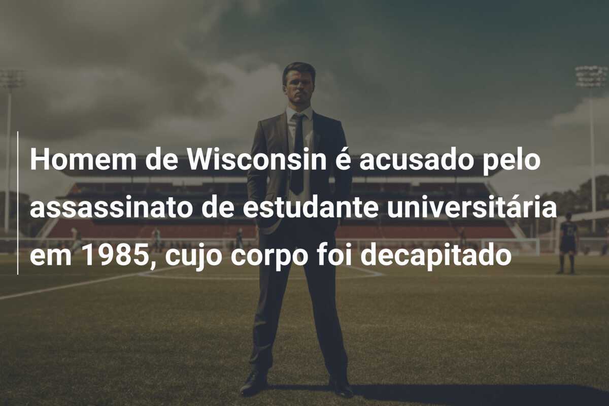 Homem de Wisconsin é acusado pelo assassinato de estudante universitária em 1985, cujo corpo foi decapitado