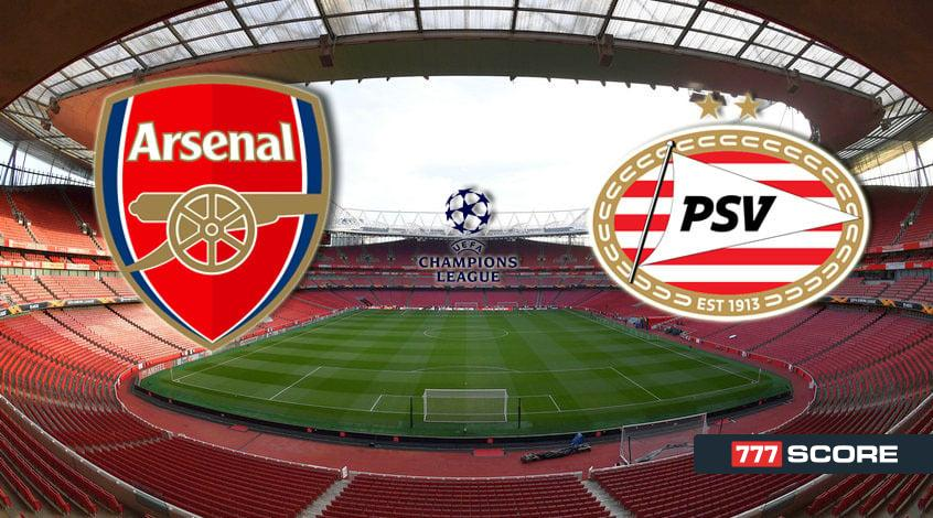Arsenal – PSV. Anteprima e pronostico della partita
