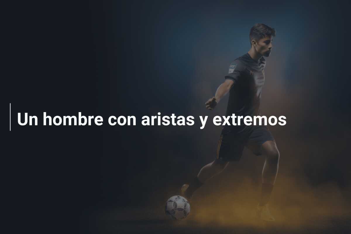 Un hombre con aristas y extremos
