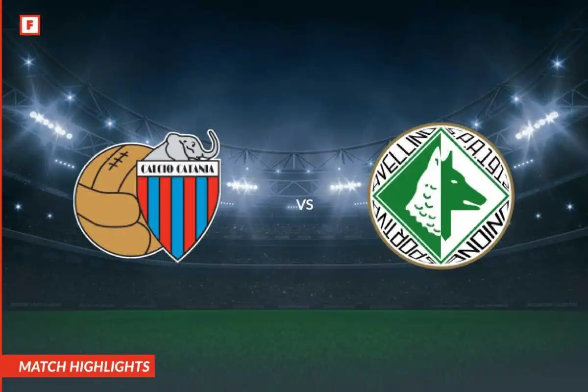 Calcio Catania - US Avellino 1912 mål og høydepunkter