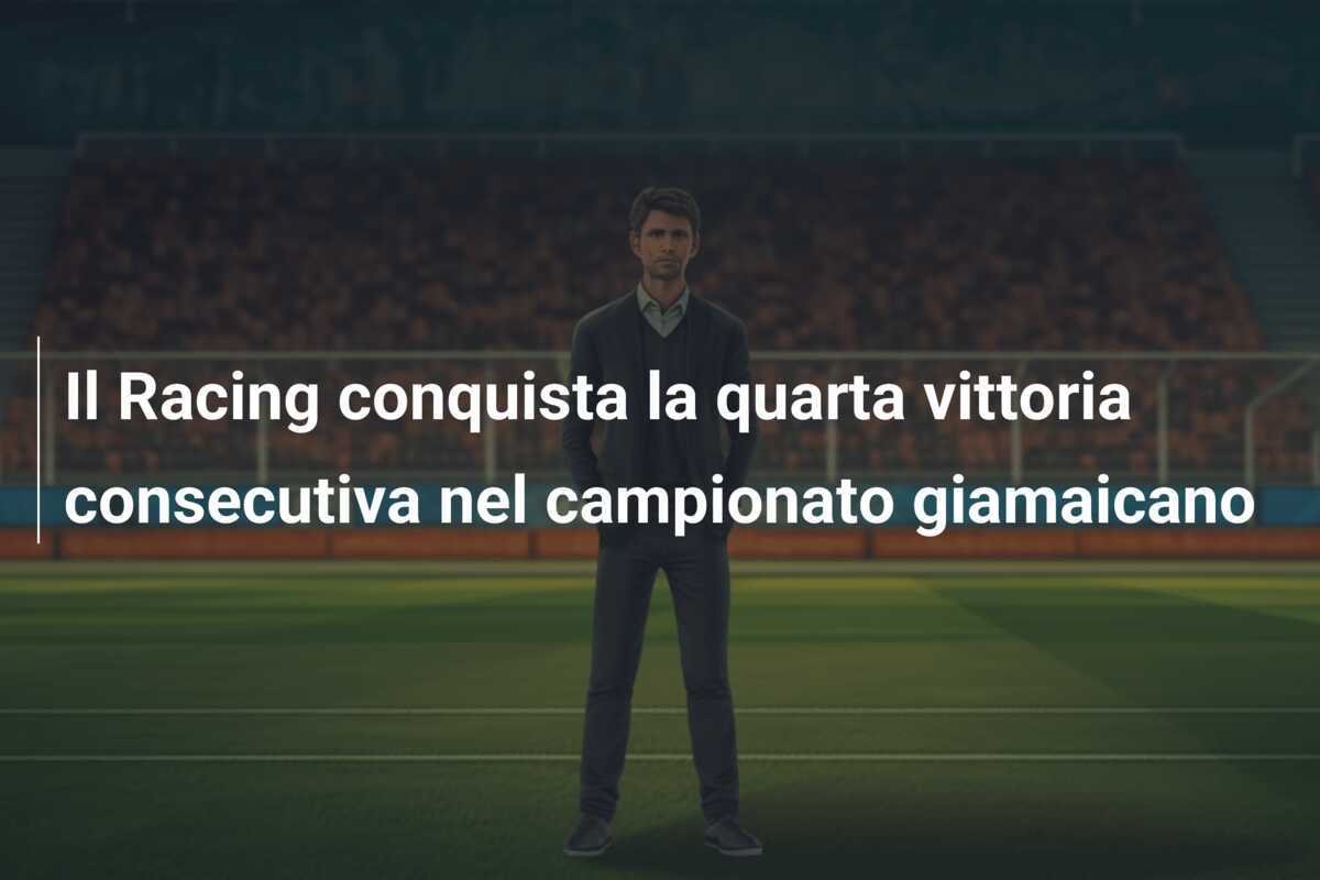 Il Racing conquista la quarta vittoria consecutiva nel campionato giamaicano
