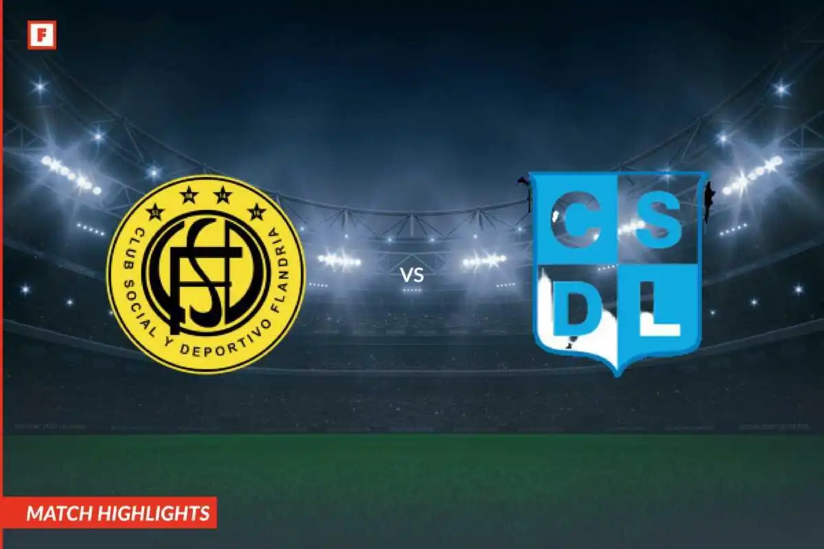 CSyD Flandria - Deportivo Liniers golovi i naglasci