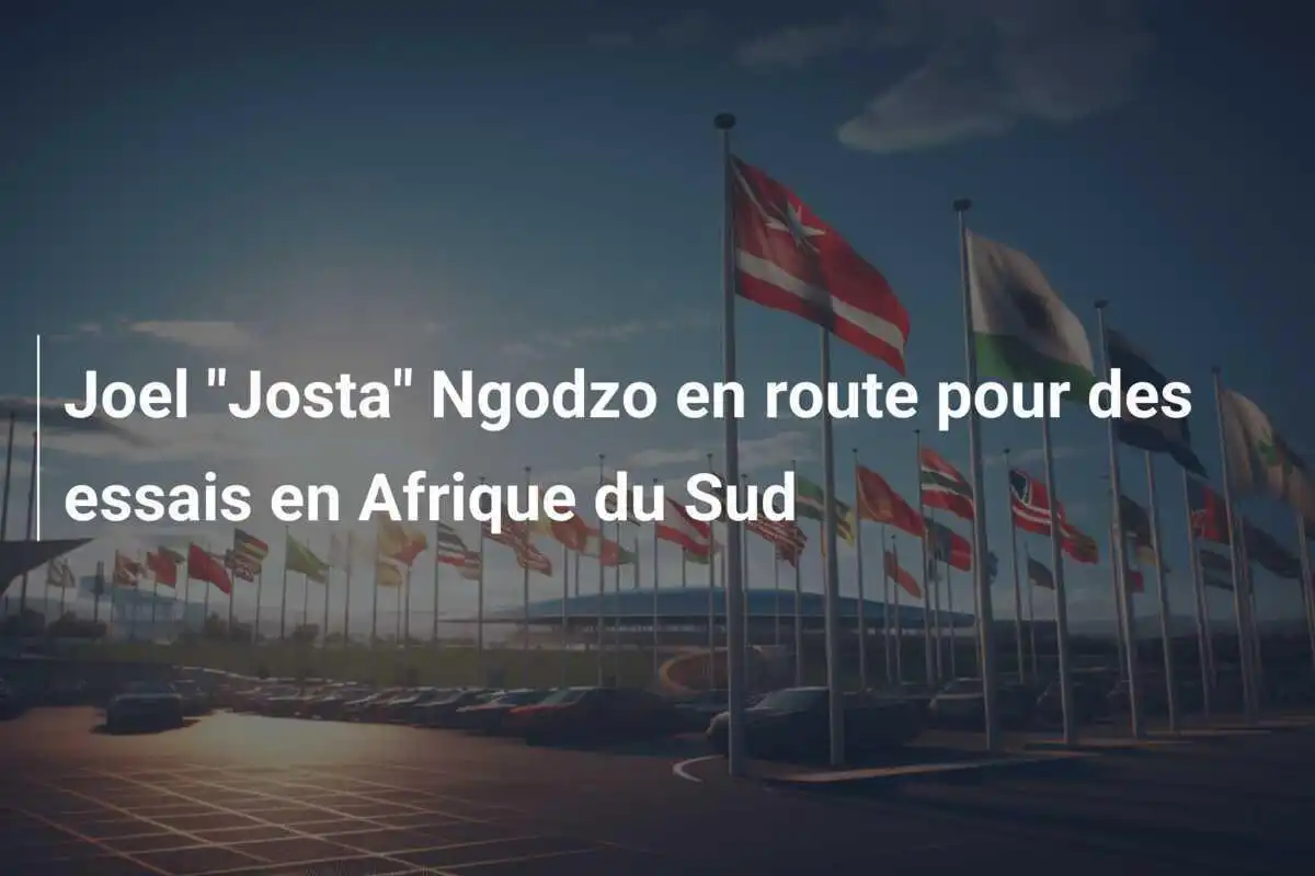 Joel "Josta" Ngodzo en route pour des essais en Afrique du Sud