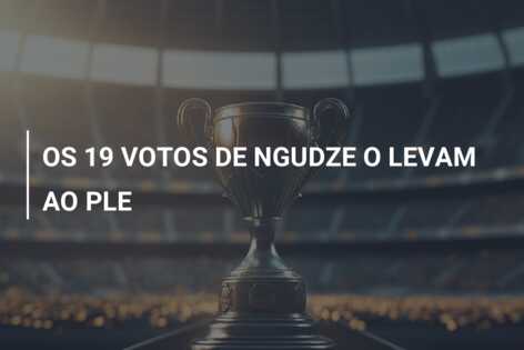 OS 19 VOTOS DE NGUDZE O LEVAM AO PLE