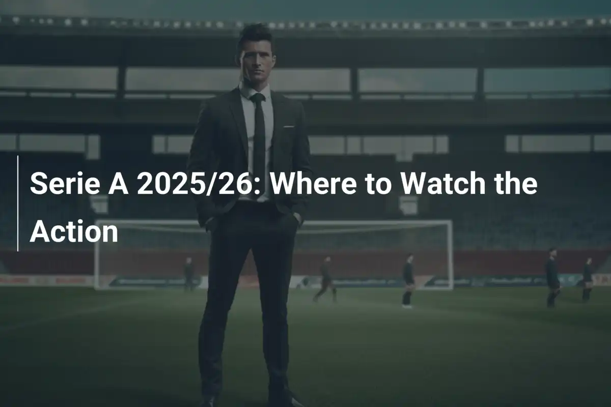 Serie A 2025/26: Gdzie Oglądać Akcję