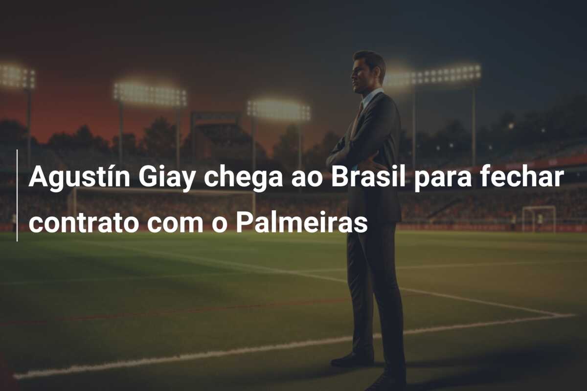 Agustín Giay chega ao Brasil para fechar contrato com o Palmeiras