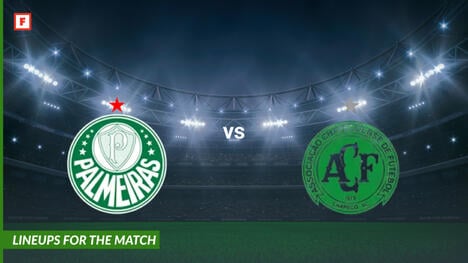 Palmeiras São Paulo gegen Chapecoense II: Aufstellungen für das Spiel