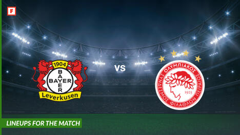 ไบเออร์ 04 เลเวอร์คูเซิน ปะทะ Olympiacos Piraeus: รายชื่อผู้เล่นสำหรับการแข่งขัน