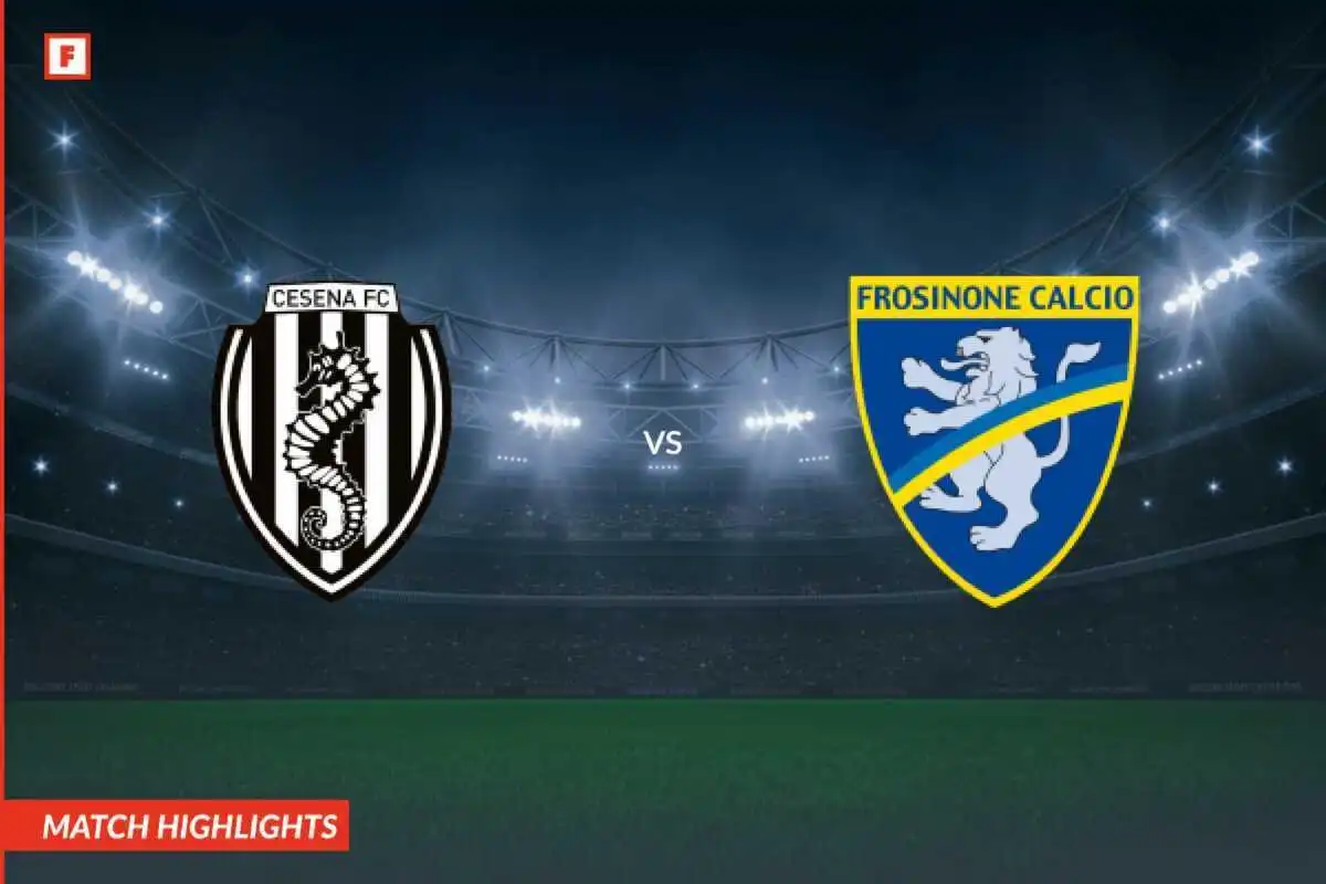 Cesena - Frosinone Calcio golovi i naglasci