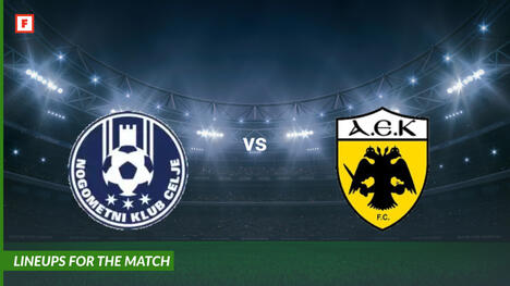 NK Celje gegen AEK Athen: Aufstellungen für das Spiel