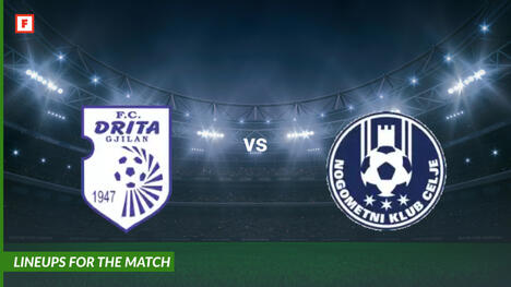 KF Drita contre Celje : compositions pour le match