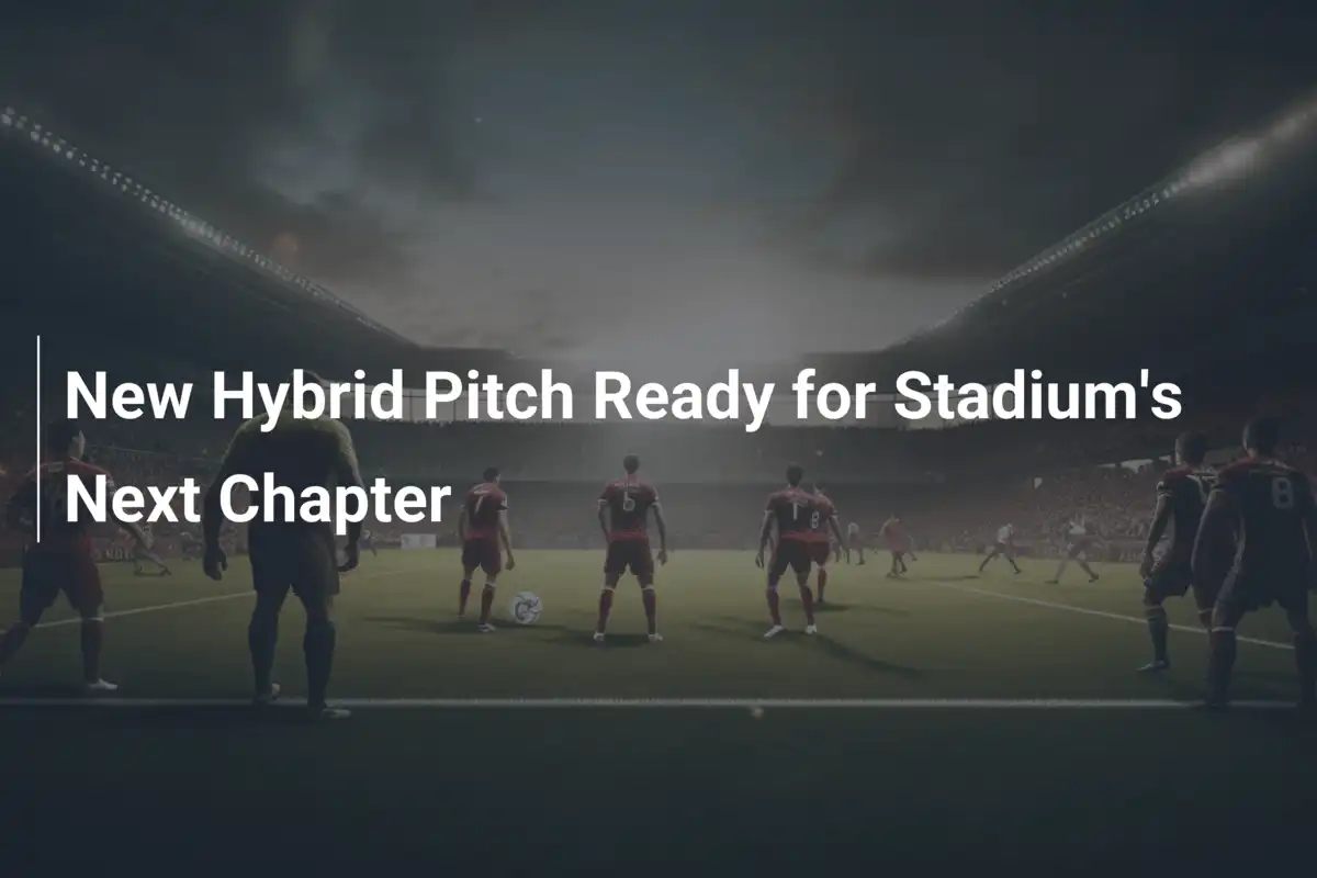 Novo Campo Híbrido Pronto para o Próximo Capítulo do Estádio