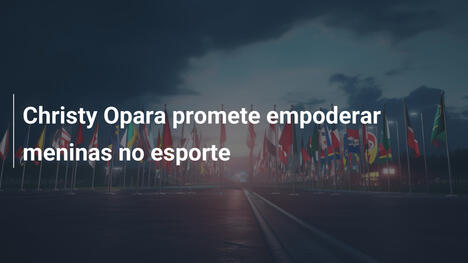 Christy Opara promete empoderar meninas no esporte