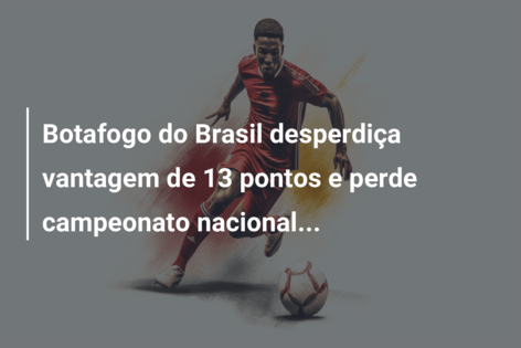 Diego Costa sobre queda do Botafogo: Faltou humildade, deixar o ego de  lado