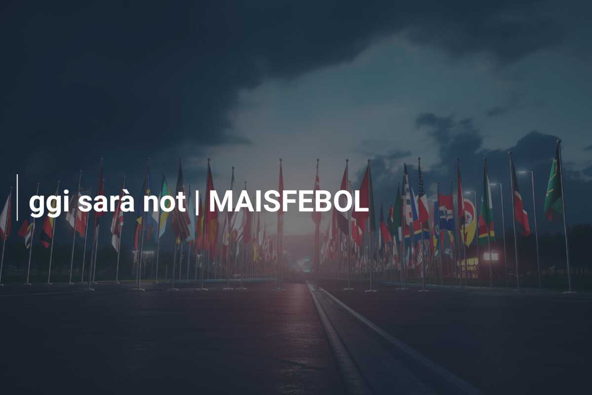 ggi sarà not | MAISFEBOL