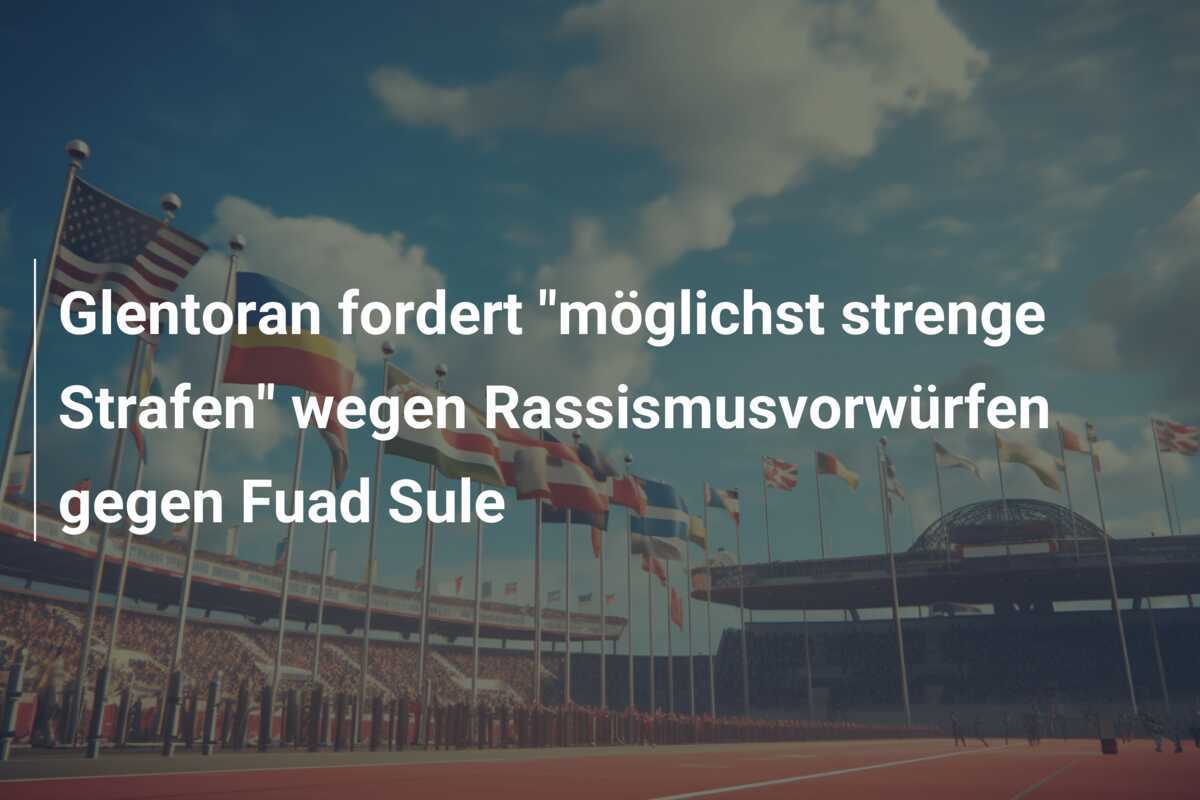 Glentoran fordert "möglichst strenge Strafen" wegen Rassismusvorwürfen gegen Fuad Sule