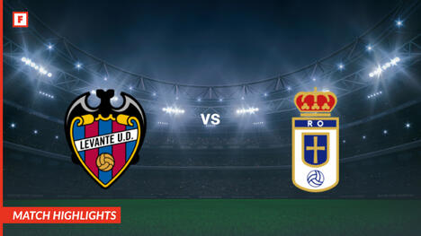 Levante UD - Real Oviedo gol e momenti salienti