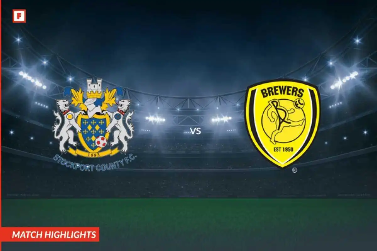 Stockport County - Burton Albion gol dan sorotan