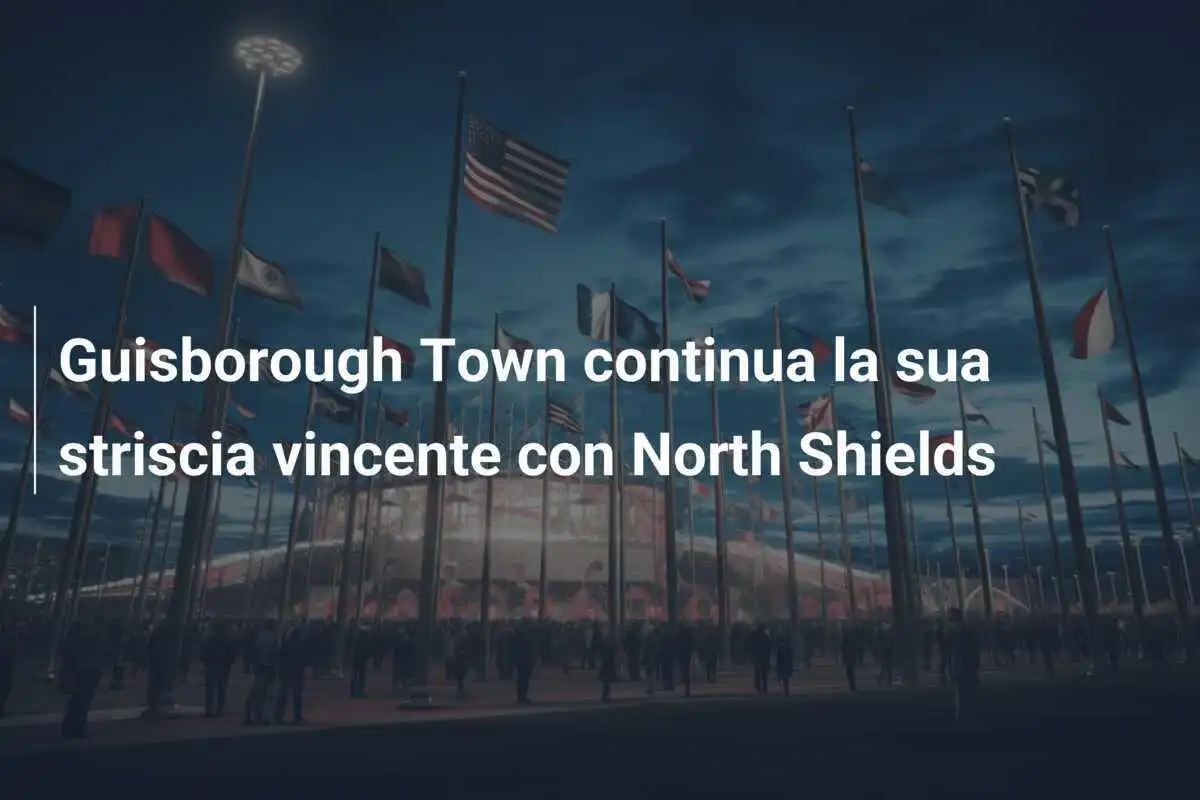 Guisborough Town continua la sua striscia vincente con North Shields