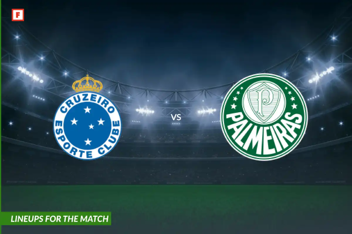 Cruzeiro Esporte Clube vs Sociedade Esportiva Palmeiras: lineups for ...