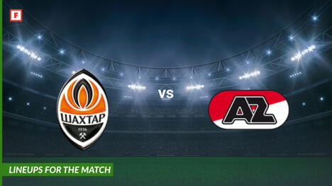 ชัคตาร์ดอแนตสก์ ปะทะ AZ Alkmaar: รายชื่อผู้เล่นสำหรับการแข่งขัน
