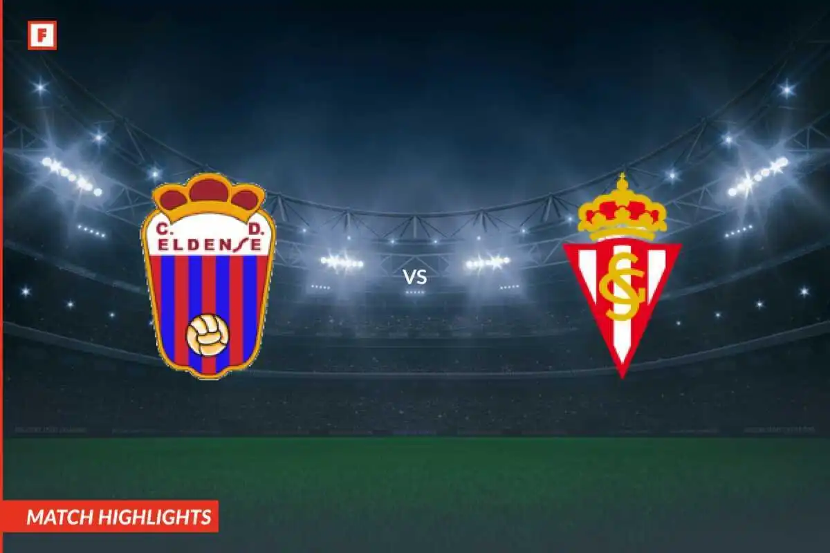 Eldense - Sporting de Gijon gol dan sorotan