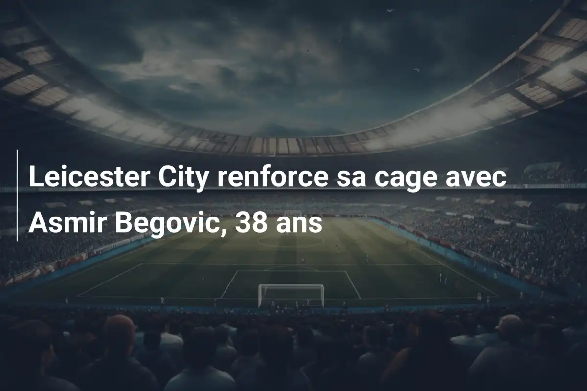 Leicester City renforce sa cage avec Asmir Begovic, 38 ans
