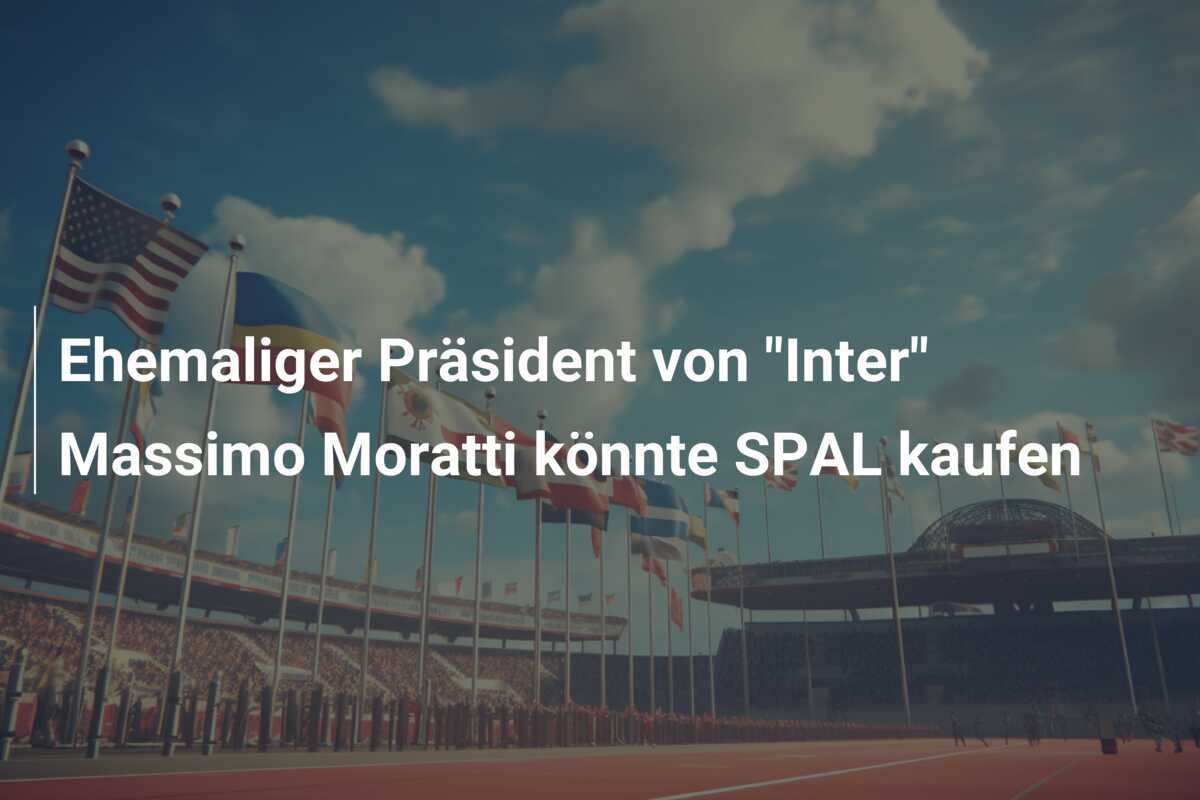 Ehemaliger Präsident von "Inter" Massimo Moratti könnte SPAL kaufen