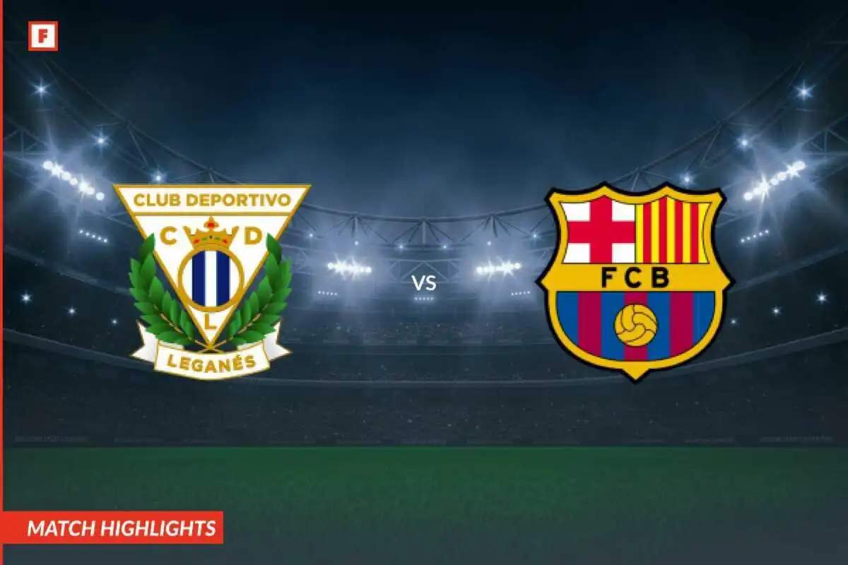 Leganés - Barcelona mål og høydepunkter