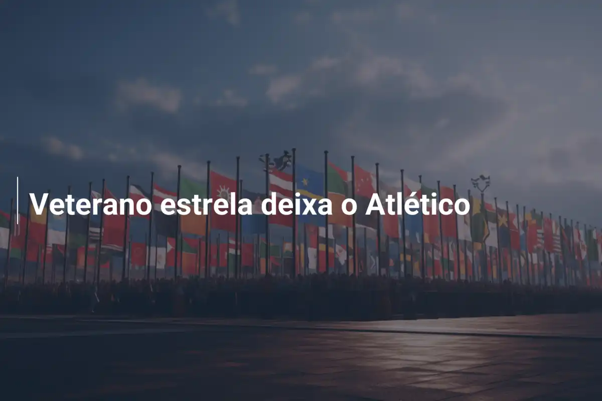 Veterano estrela deixa o Atlético