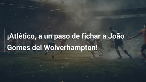 ¡Atlético, a un paso de fichar a João Gomes del Wolverhampton!