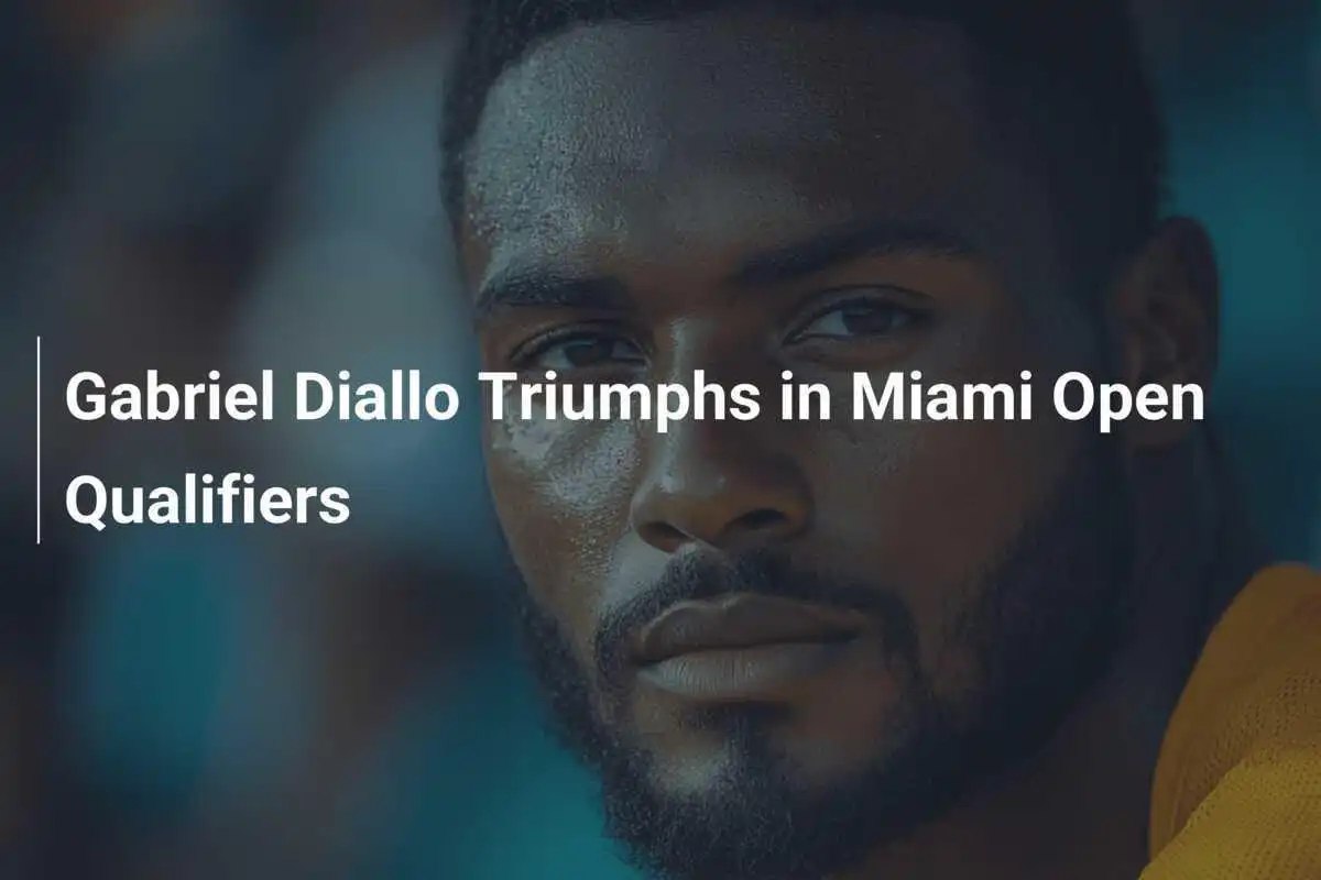 Diallo siegt bei Miami Open Qualifikationen