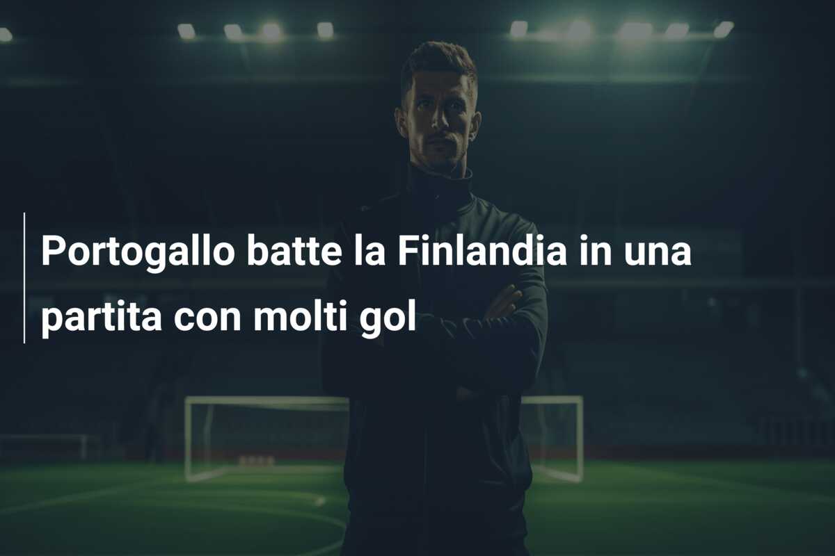 Portogallo batte la Finlandia in una partita con molti gol