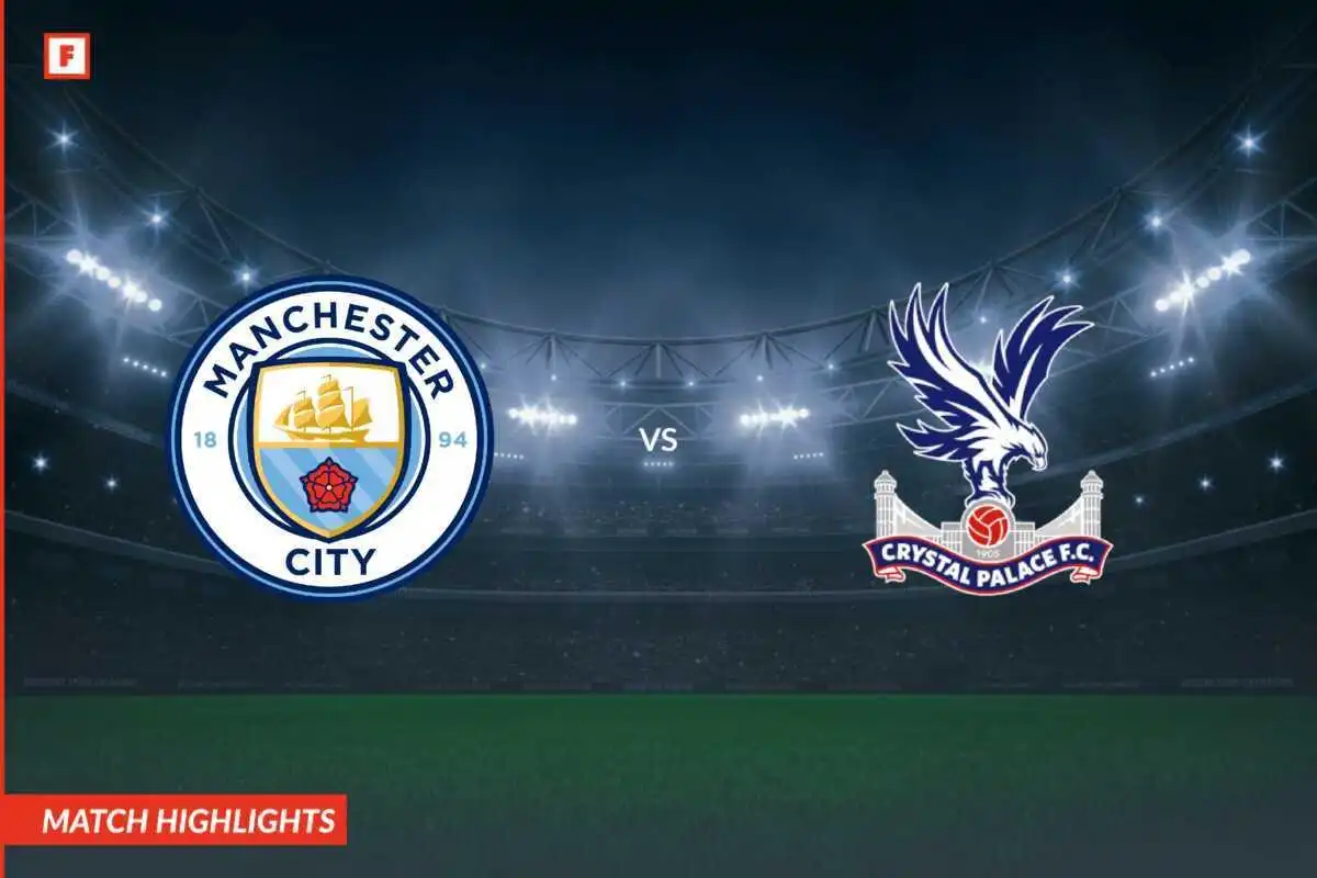 Manchester City - Kristallpalass mål og høydepunkter