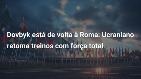 Dovbyk está de volta à Roma: Ucraniano retoma treinos com força total