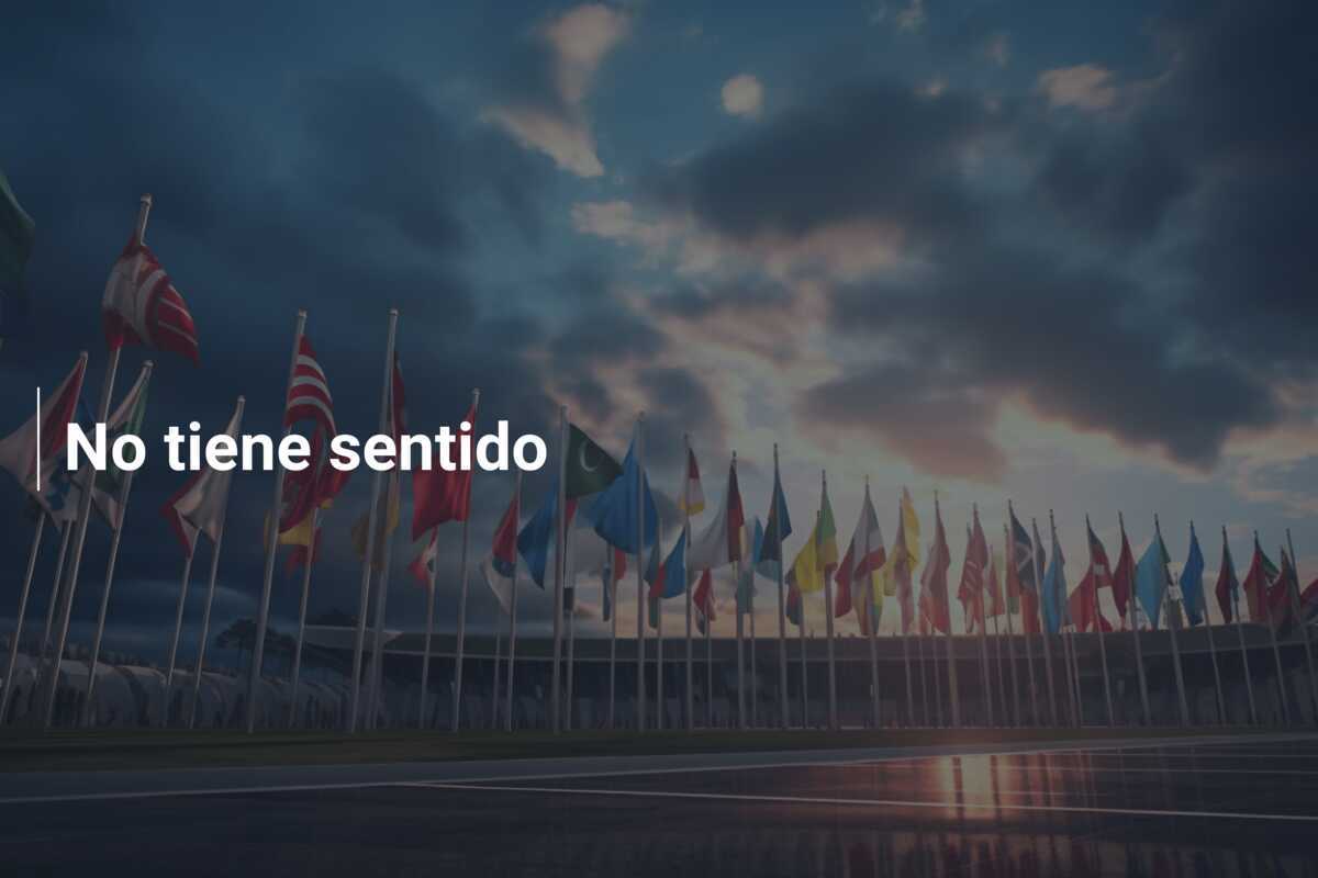 No tiene sentido