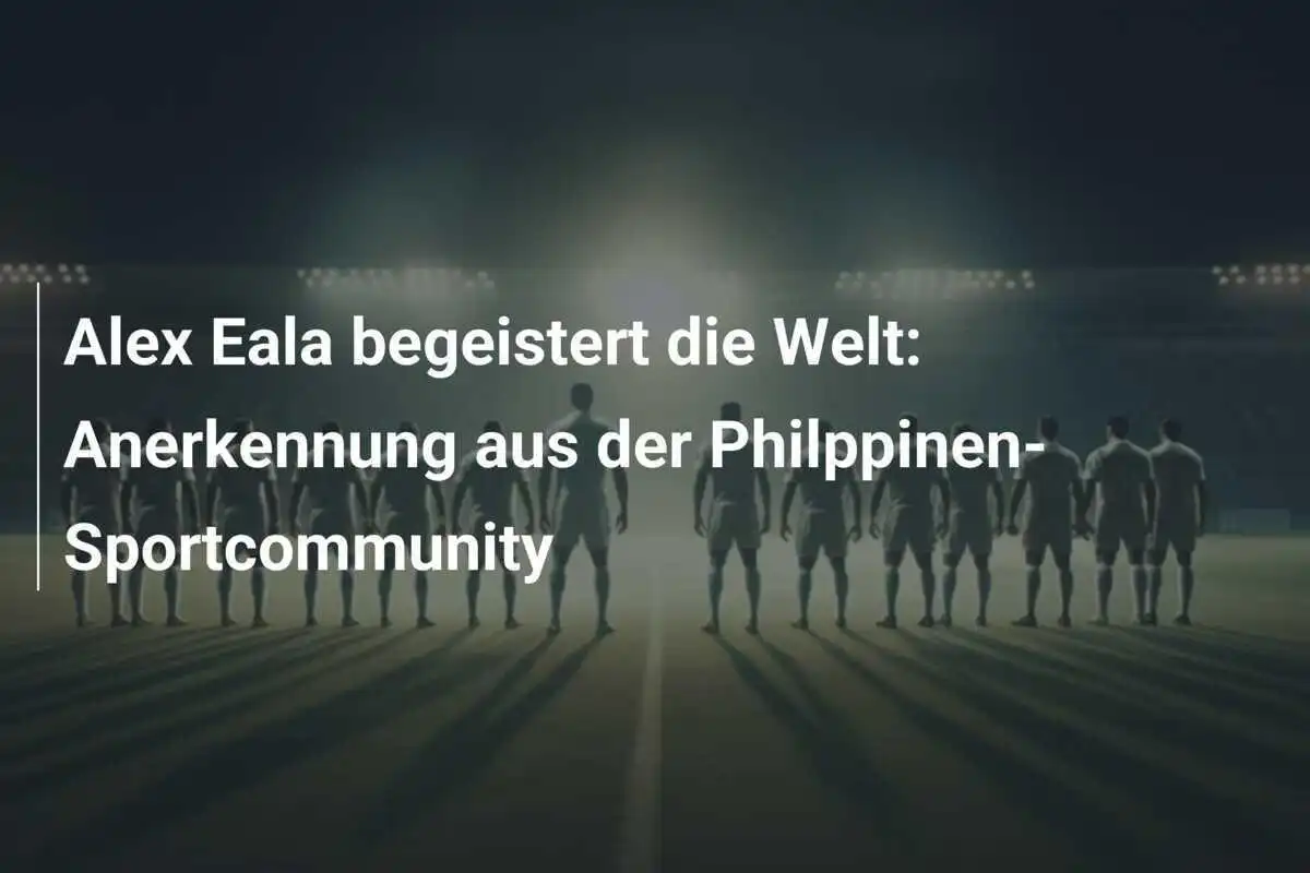 Alex Eala begeistert die Welt: Anerkennung aus der Philppinen-Sportcommunity