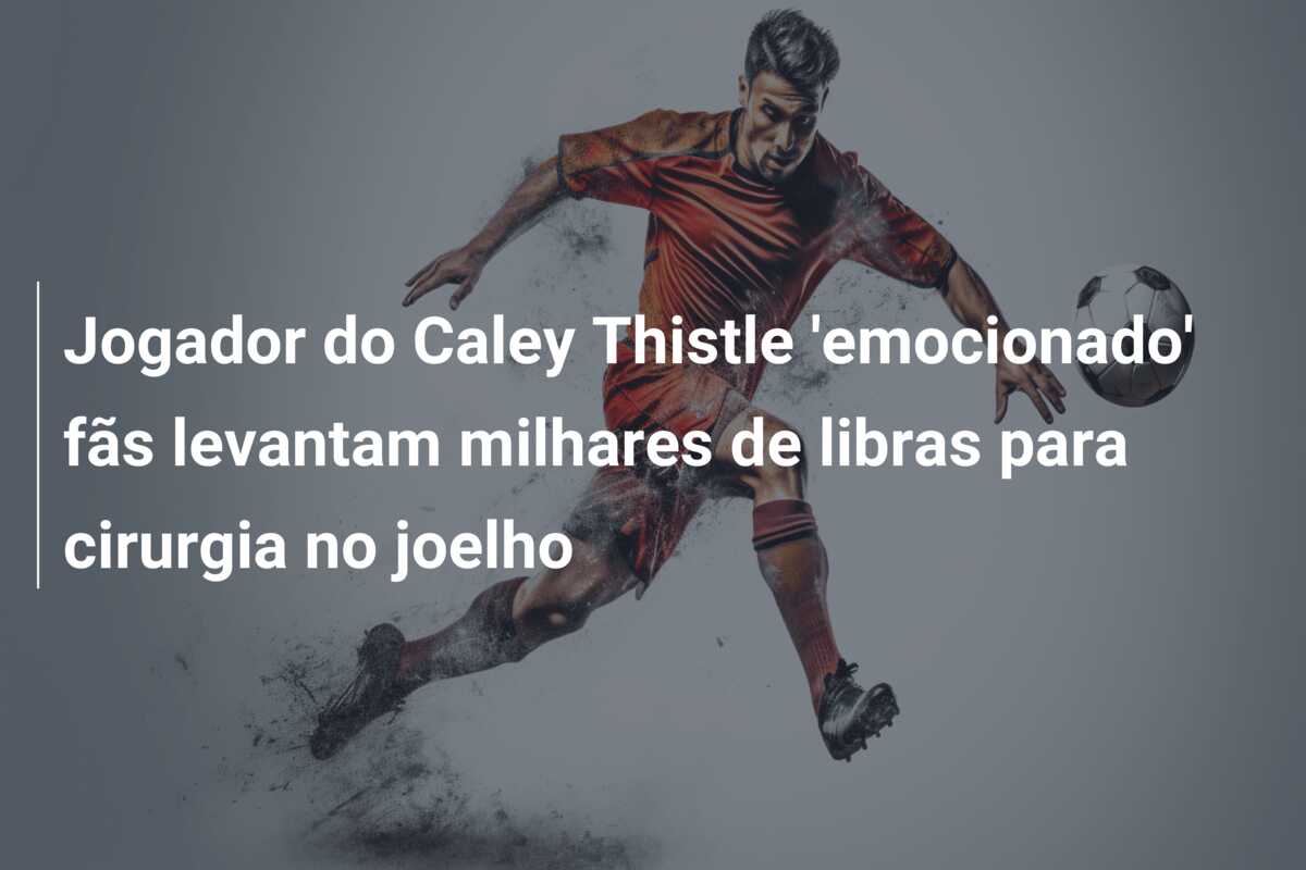 Jogador do Caley Thistle ’emocionado’ fãs levantam milhares de libras para cirurgia no joelho